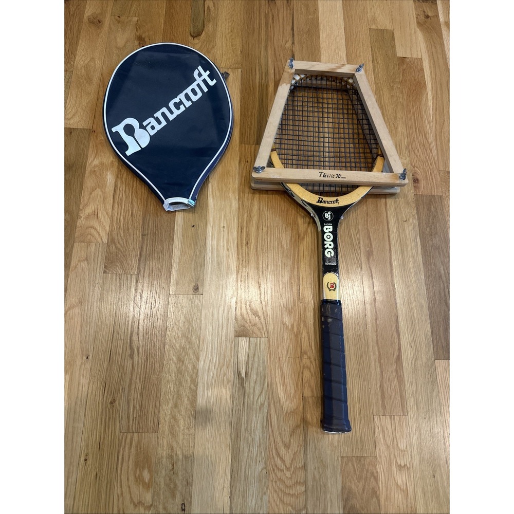 Vintage Personal Bjorn Borg Bancroft Tennis Racket.‎ Used In Tournament Play